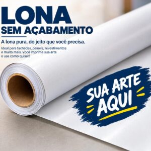 Rolo de lona sem acabamento para impressão